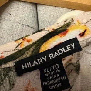 Hilary Radley Multicolor Floral Blouse
